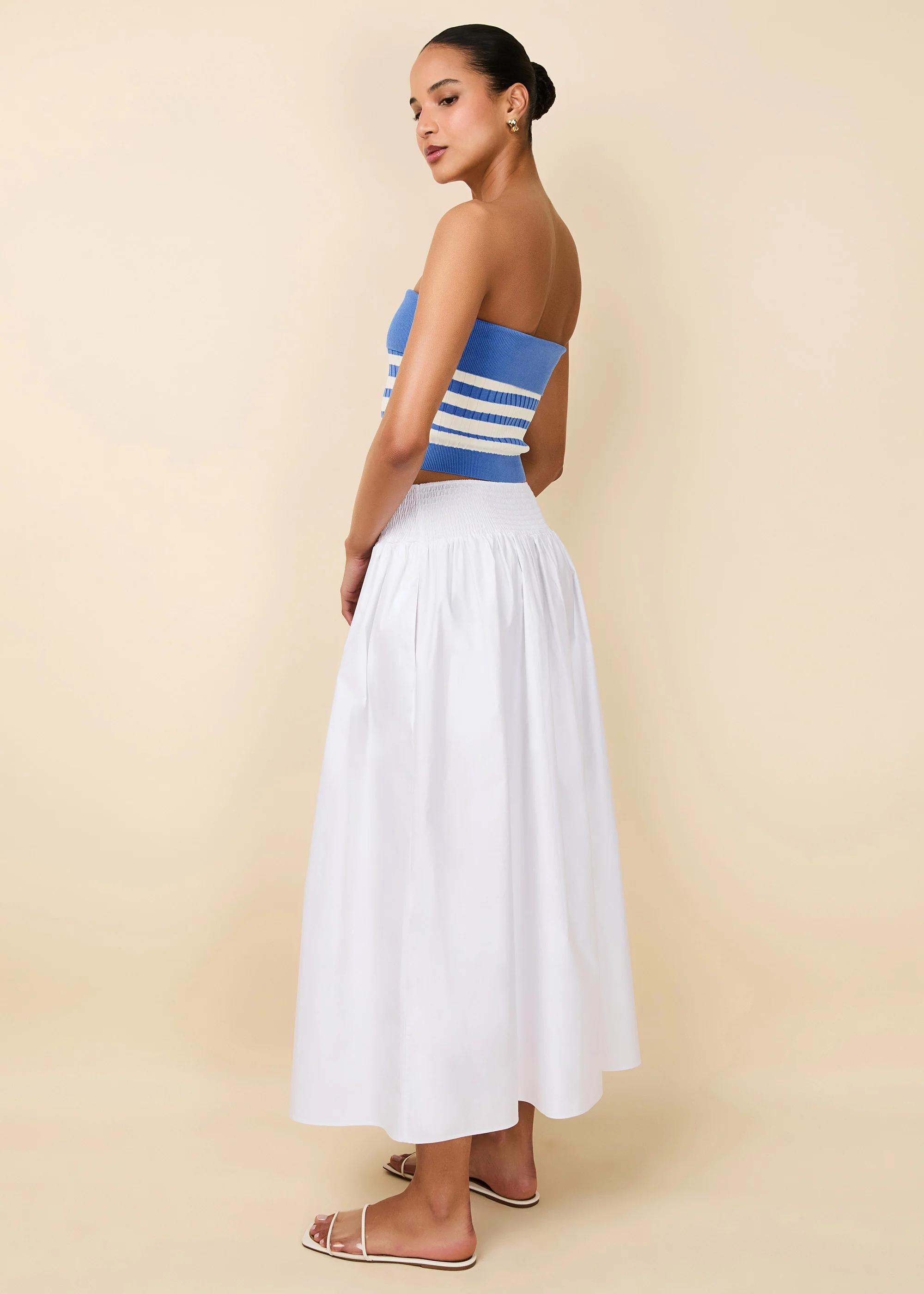Noreen Skirt Optic White - Image 4